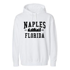 Naples Florida Est 1886 Garment-Dyed Fleece Hoodie