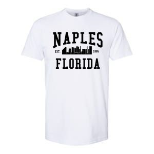 Naples Florida Est 1886 Softstyle CVC T-Shirt