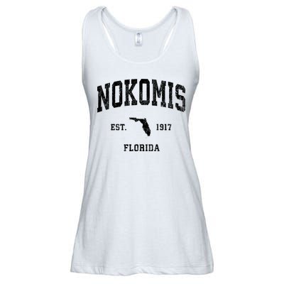 Nokomis Florida Fl Vintage Established Athletic Sports Design Ladies Essential Flowy Tank