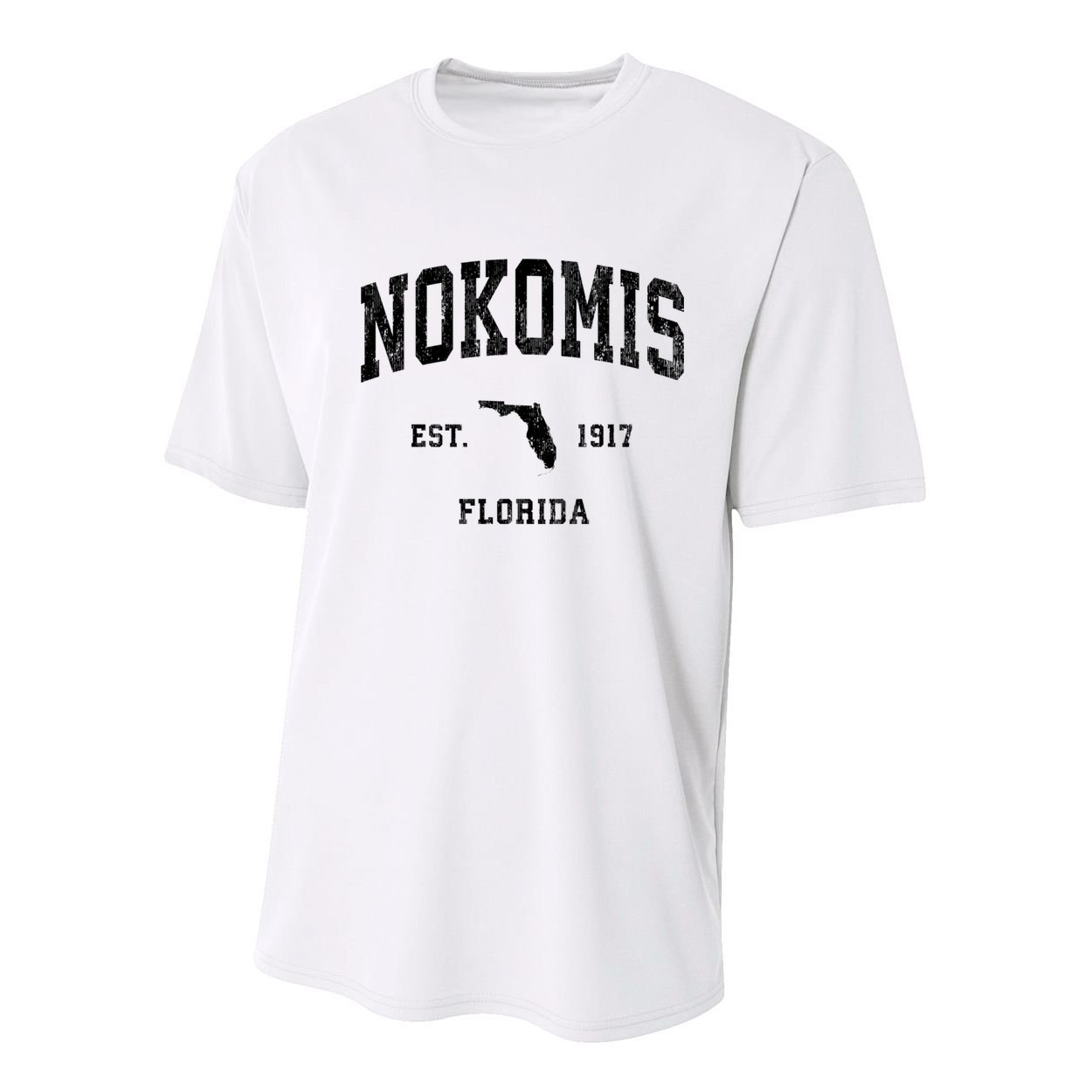 Nokomis Florida Fl Vintage Established Athletic Sports Design Youth Performance Sprint T-Shirt