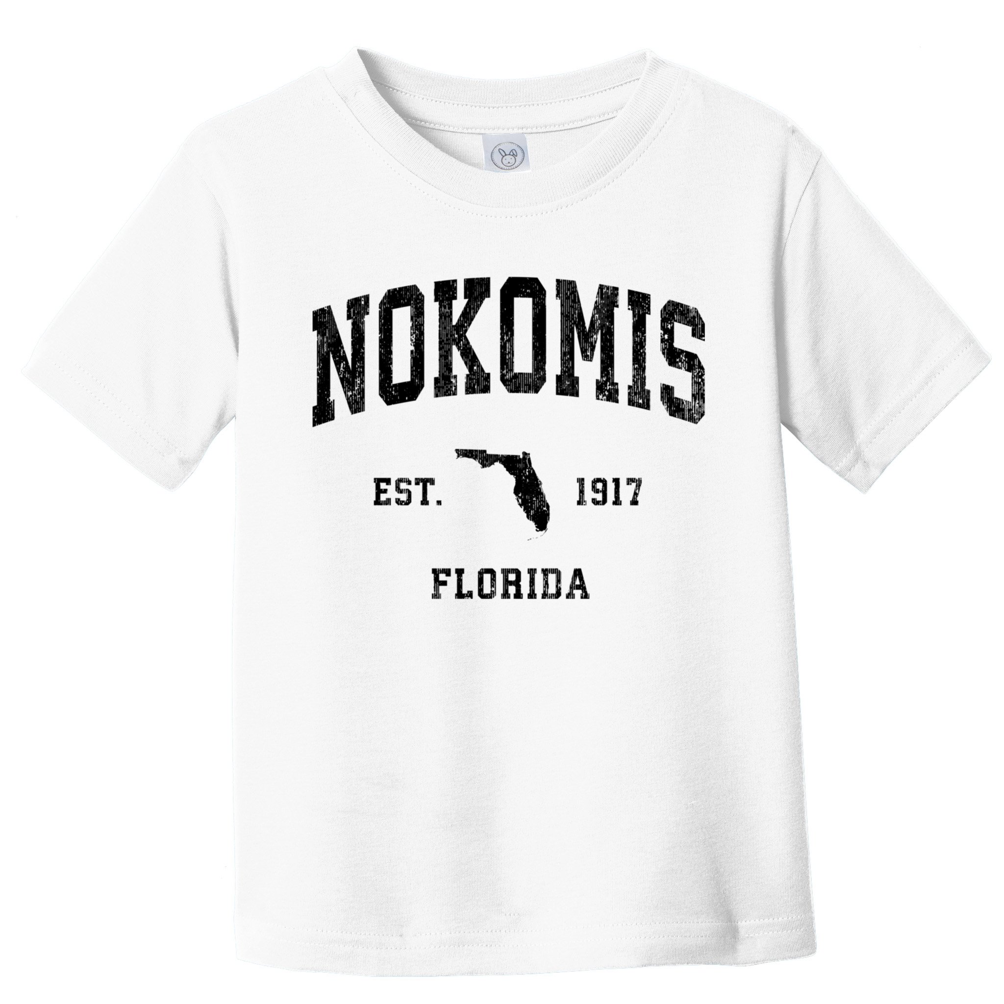 Nokomis Florida Fl Vintage Established Athletic Sports Design Toddler T-Shirt