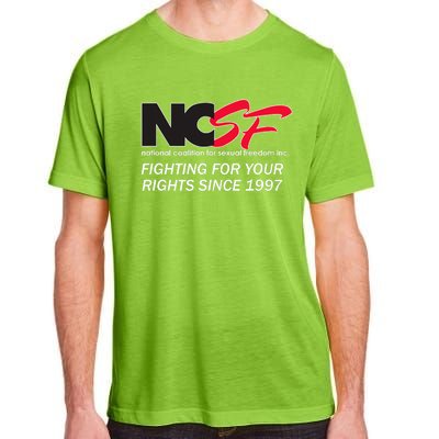 Ncsf Fighting For Your Rights Since 1997 Darker Colors Adult ChromaSoft Performance T-Shirt