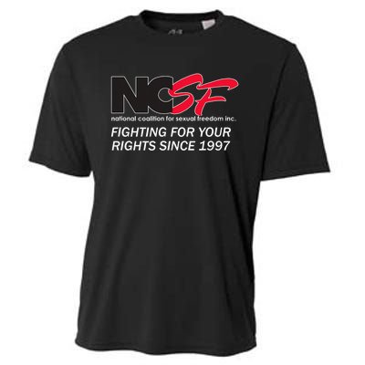 Ncsf Fighting For Your Rights Since 1997 Darker Colors Cooling Performance Crew T-Shirt