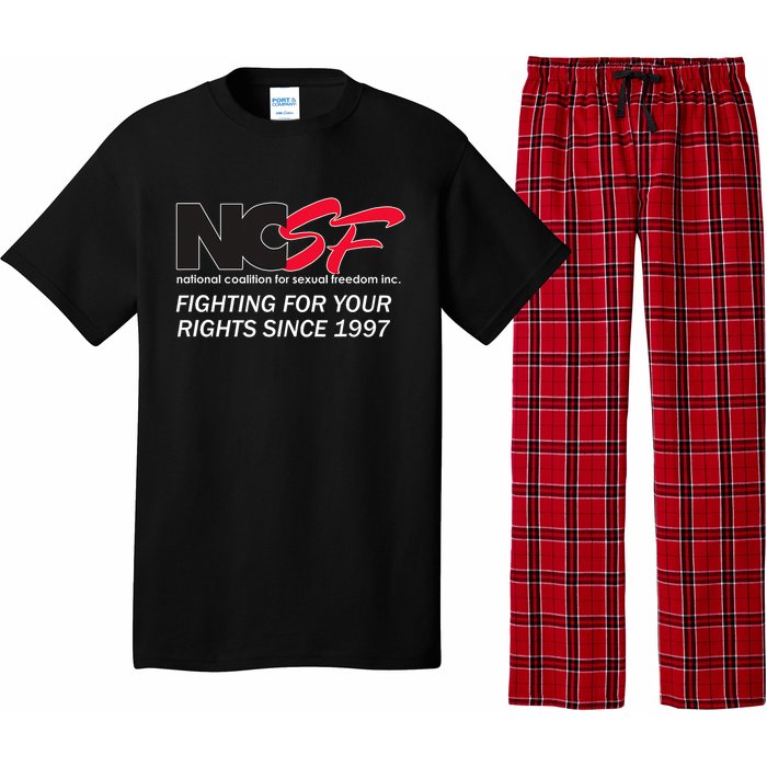 Ncsf Fighting For Your Rights Since 1997 Darker Colors Pajama Set