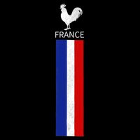 National France Flag Jersey French Football Soccer Team Cooling Performance Crew T-Shirt