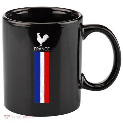 National France Flag Jersey French Football Soccer Team 11oz C Handle Ceramic Mug