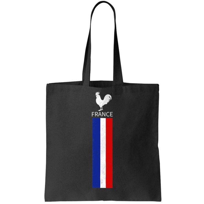 National France Flag Jersey French Football Soccer Team Tote Bag