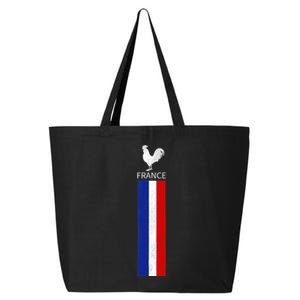 National France Flag Jersey French Football Soccer Team 25L Jumbo Tote