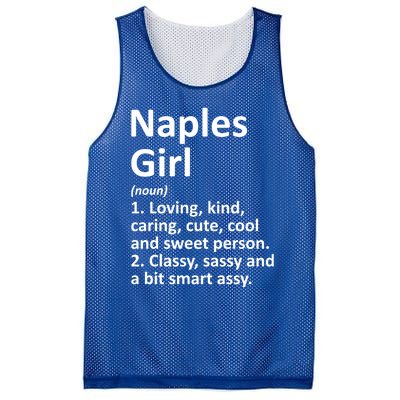 Naples Fl Florida Funny City Home Roots Gift Meaningful Gift Mesh Reversible Basketball Jersey Tank