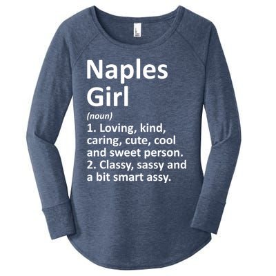 Naples Fl Florida Funny City Home Roots Gift Meaningful Gift Women's Perfect Tri Tunic Long Sleeve Shirt