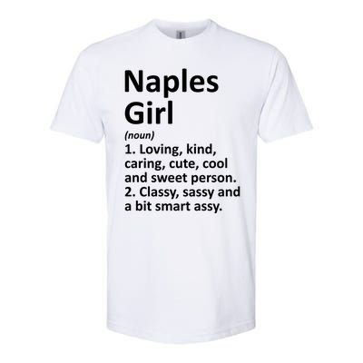 Naples Fl Florida Funny City Home Roots Gift Meaningful Gift Softstyle CVC T-Shirt