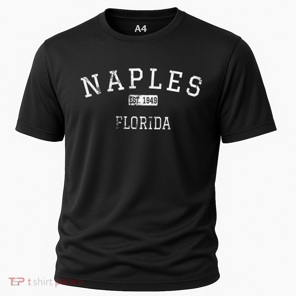 Naples Florida FL Vintage Performance Shirt