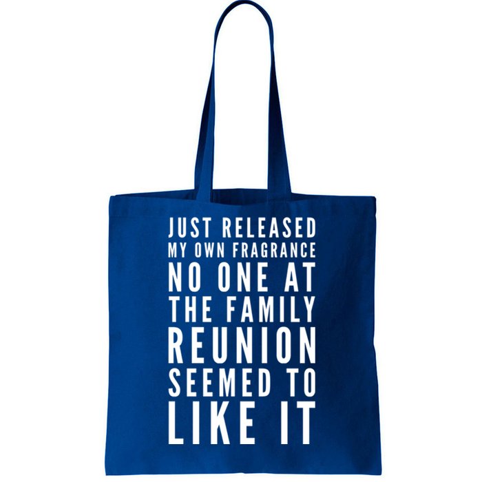 New Fragrance Funny Flatulence Family Reunion Novelty Tee Gift Tote Bag