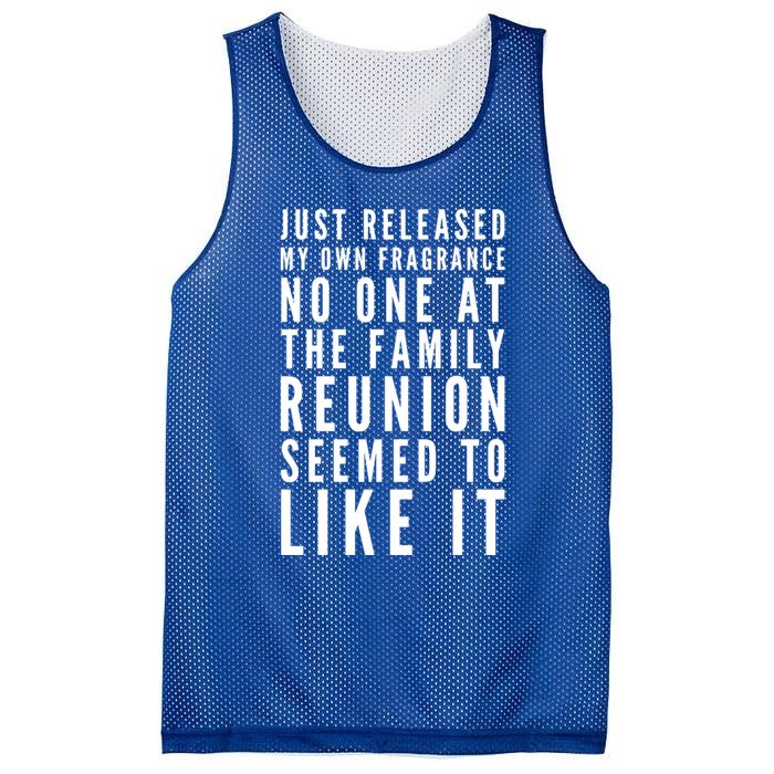 New Fragrance Funny Flatulence Family Reunion Novelty Tee Gift Mesh Reversible Basketball Jersey Tank