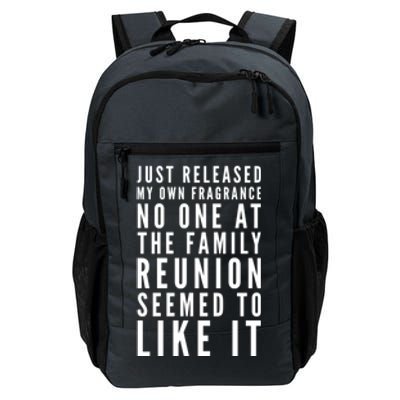 New Fragrance Funny Flatulence Family Reunion Novelty Tee Gift Daily Commute Backpack