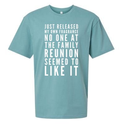 New Fragrance Funny Flatulence Family Reunion Novelty Tee Gift Sueded Cloud Jersey T-Shirt