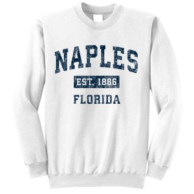 Naples Florida Fl Vintage Sports Design Sweatshirt