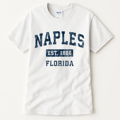 Naples Florida Fl Vintage Sports Design Tall T-Shirt