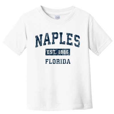 Naples Florida Fl Vintage Sports Design Toddler T-Shirt