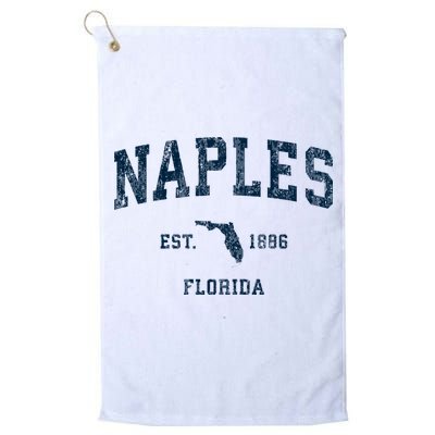 Naples Florida Fl Vintage Sports Golf Towel