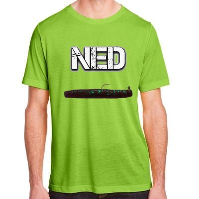 NED Freshwater Fishing Lure Largemouth Bass Adult ChromaSoft Performance T-Shirt