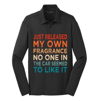 New Fragrance Funny Flatulence Novelty Tee Cute Gift Silk Touch Performance Long Sleeve Polo