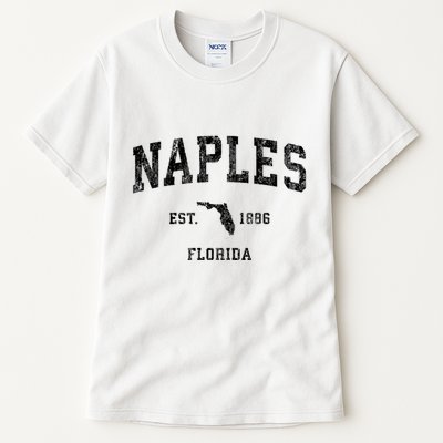 Naples Florida Fl Vintage Established Sports Design Tall T-Shirt