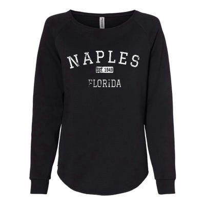 Naples Florida FL Vintage Womens California Wash Sweatshirt