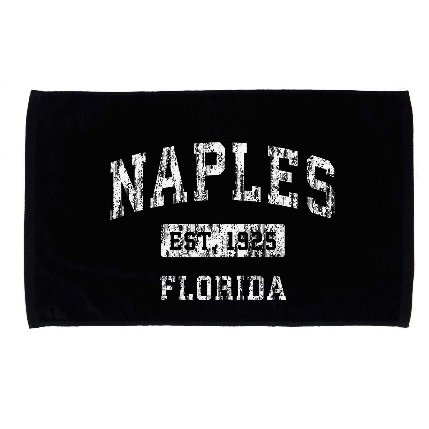 Naples Florida Fl Vintage Established Microfiber Hand Towel