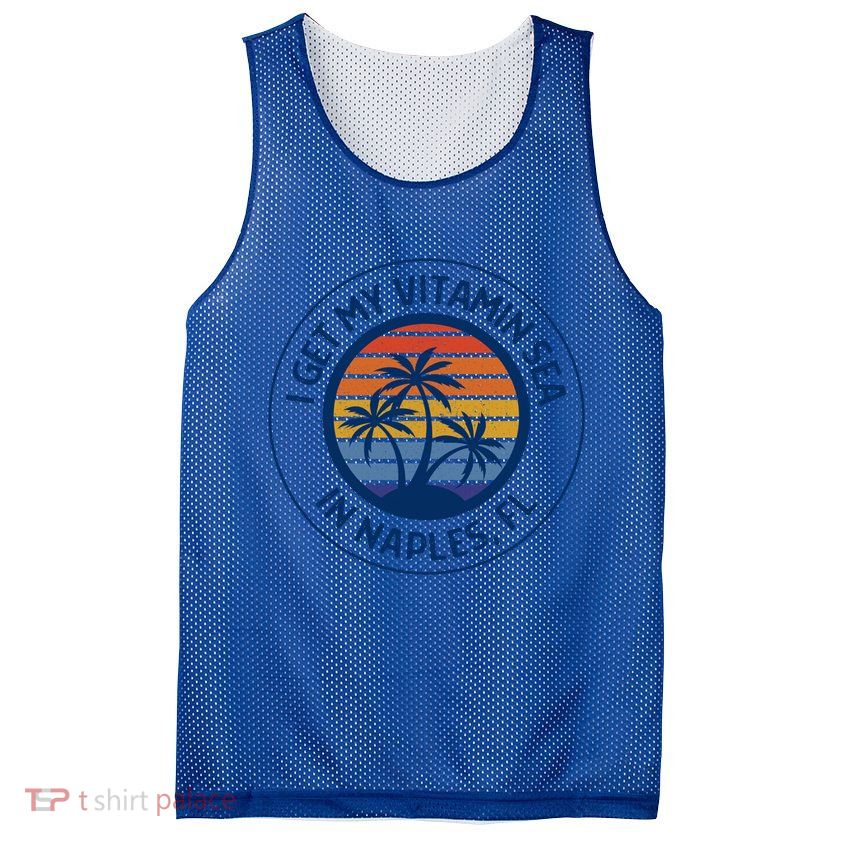 Naples Florida Fun Naples Vacation Naples Beach Naples Fl Gift Mesh Reversible Basketball Jersey Tank