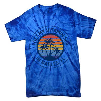 Naples Florida Fun Naples Vacation Naples Beach Naples Fl Gift Tie-Dye T-Shirt