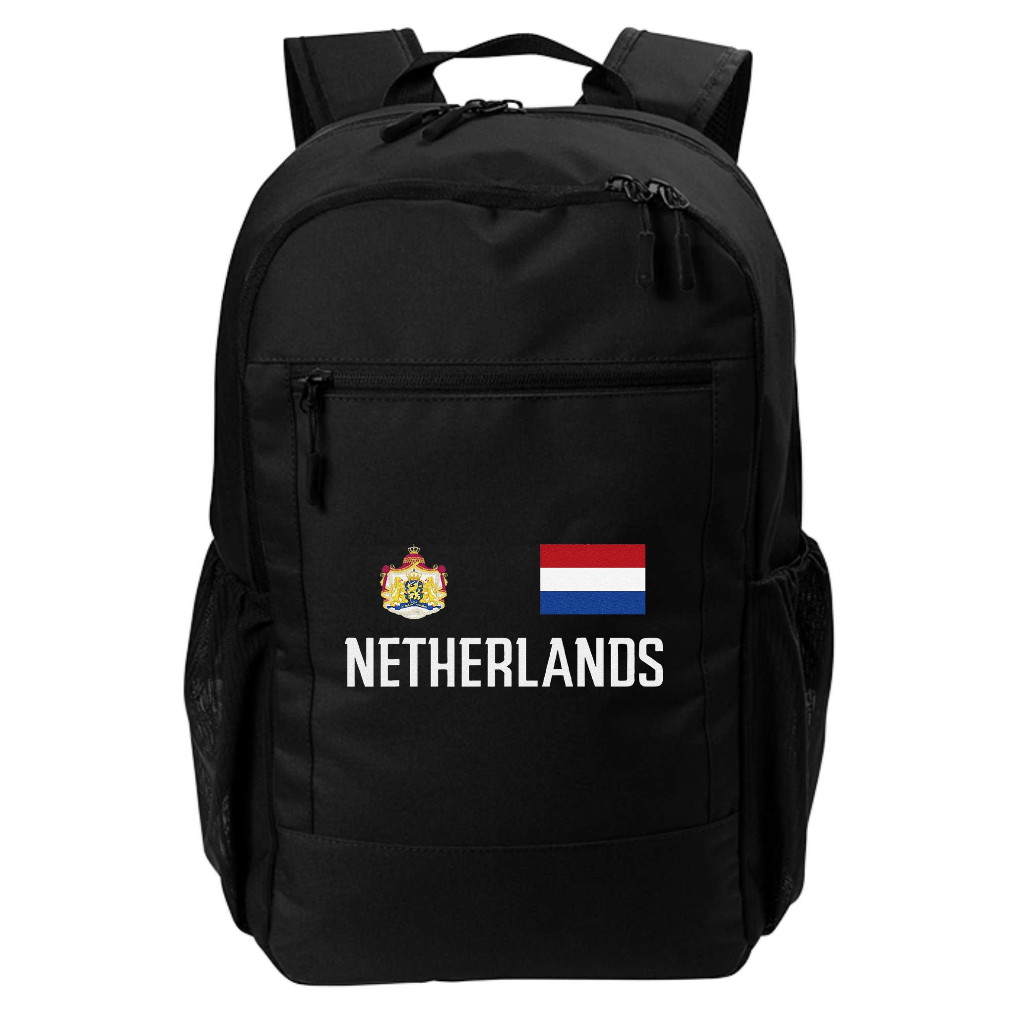 Netherlands Flag Football Soccer Fan Gift Backpack