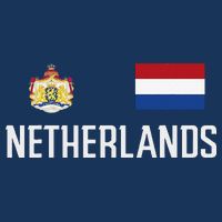Netherlands Flag Football Soccer Fan Gift Drawstring Bag