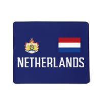 Netherlands Flag Football Soccer Fan Gift Mousepad