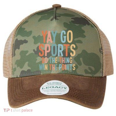 Nonsports Fan Go Sports Yay Sports Legacy Tie Dye Trucker Hat