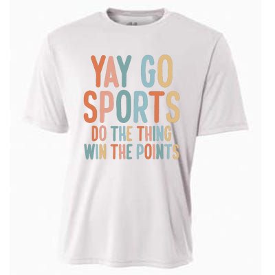 Nonsports Fan Go Sports Yay Sports Cooling Performance Crew T-Shirt