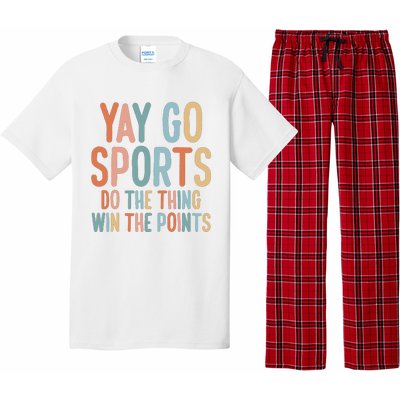 Nonsports Fan Go Sports Yay Sports Pajama Set