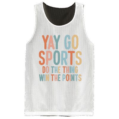 Nonsports Fan Go Sports Yay Sports Mesh Reversible Basketball Jersey Tank