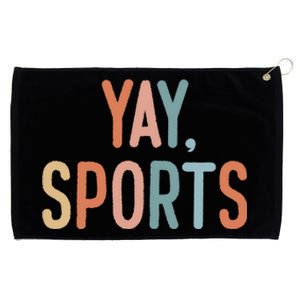 Nongiftsports Fan Go Sports Yay Sports Gift Grommeted Golf Towel