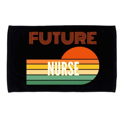 Nurse Funny Gift Future Nurse Funny Gift Microfiber Hand Towel