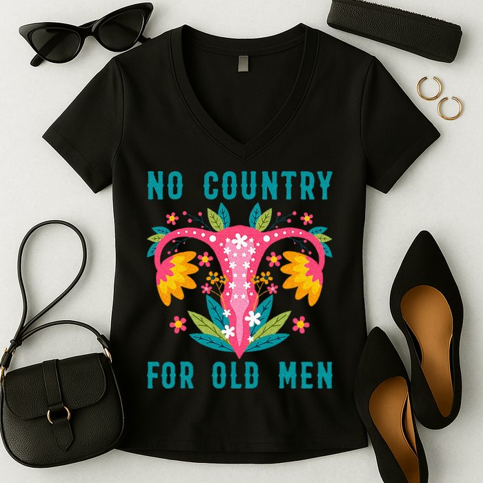 Nonbinary Fox Genderqueer Non Binary Pride Clothes Women's V-Neck T-Shirt
