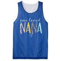 Nana Funny Gift One Loved Nana MotherS Day Gift Mesh Reversible Basketball Jersey Tank