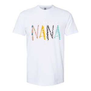 Nana Funny Gift One Loved Nana MotherS Day Gift Softstyle CVC T-Shirt