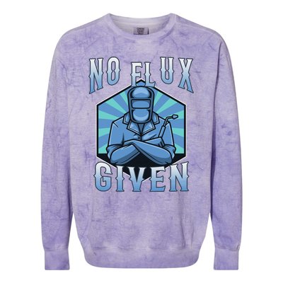 No Flux Given Colorblast Crewneck Sweatshirt