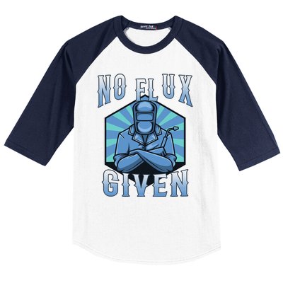 No Flux Given Baseball Sleeve Shirt