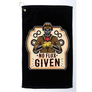 No Flux Given Platinum Collection Golf Towel