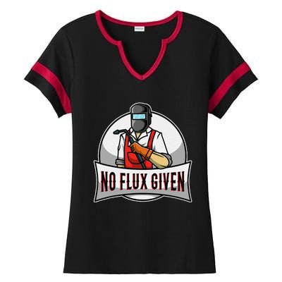 No Flux Given Ladies Halftime Notch Neck Tee