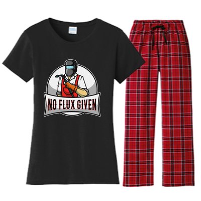 No Flux Given Women's Flannel Pajama Set