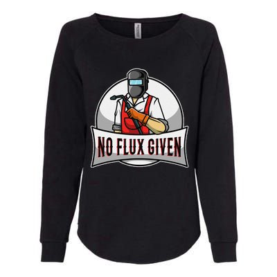 No Flux Given Womens California Wash Sweatshirt