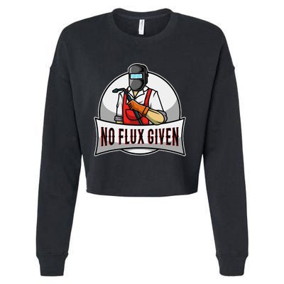 No Flux Given Cropped Pullover Crew